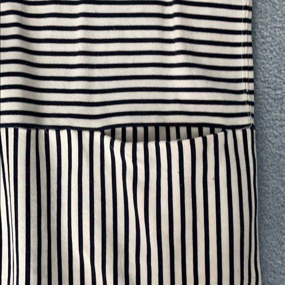 Madewell xs crepe and navy shirt dress - Picture 3 of 5